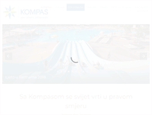 Tablet Screenshot of kompas.ba