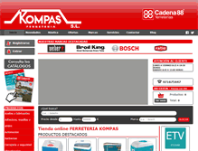 Tablet Screenshot of kompas.es